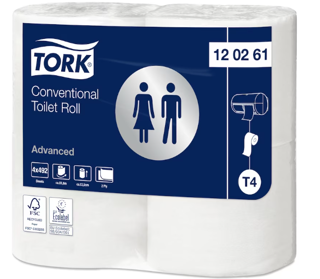 Hârtie igienică Tork Advanced, 68.3m