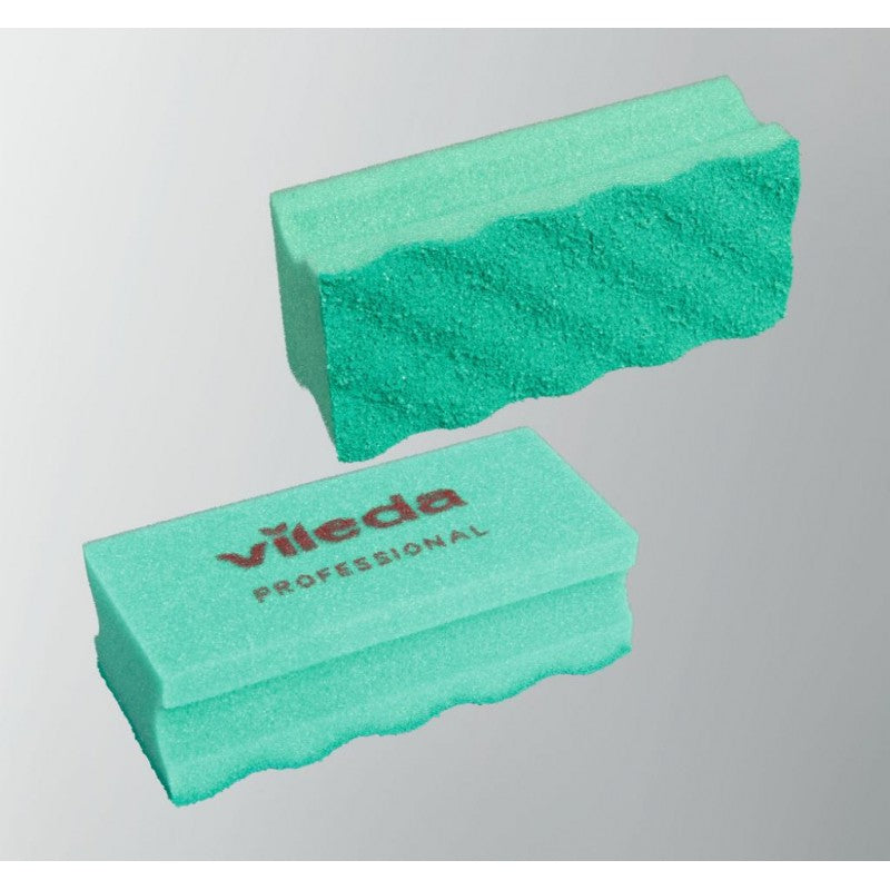 Burete de curățare PurActive verde textură delicată 150mm x 70mm