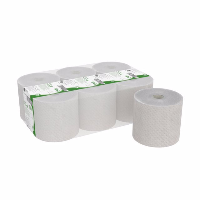 Prosoape de hârtie Kimberly-Clark Hostess NATURA 6063, 100% reciclat, 190m