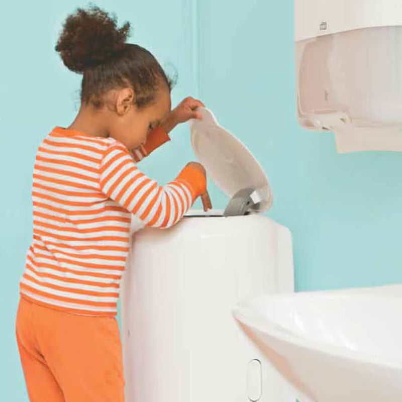 Capac alb pentru coș de gunoi Tork 563000