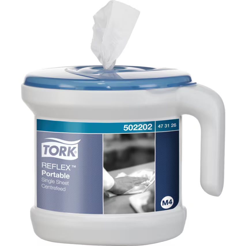 Dispenser portabil cu rolă hârtie inclusă Tork Reflex