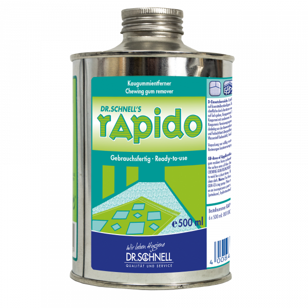 DR.SCHNELL´S RAPIDO - Substanță pentru îndepărtarea gumei de mestecat 500ml