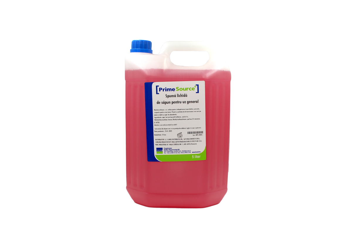 Prime Source - săpun lichid roz, parfum citrice 5L