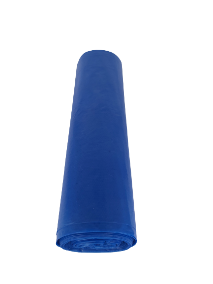 Saci menajeri albaștri 160L 10 buc/ rolă