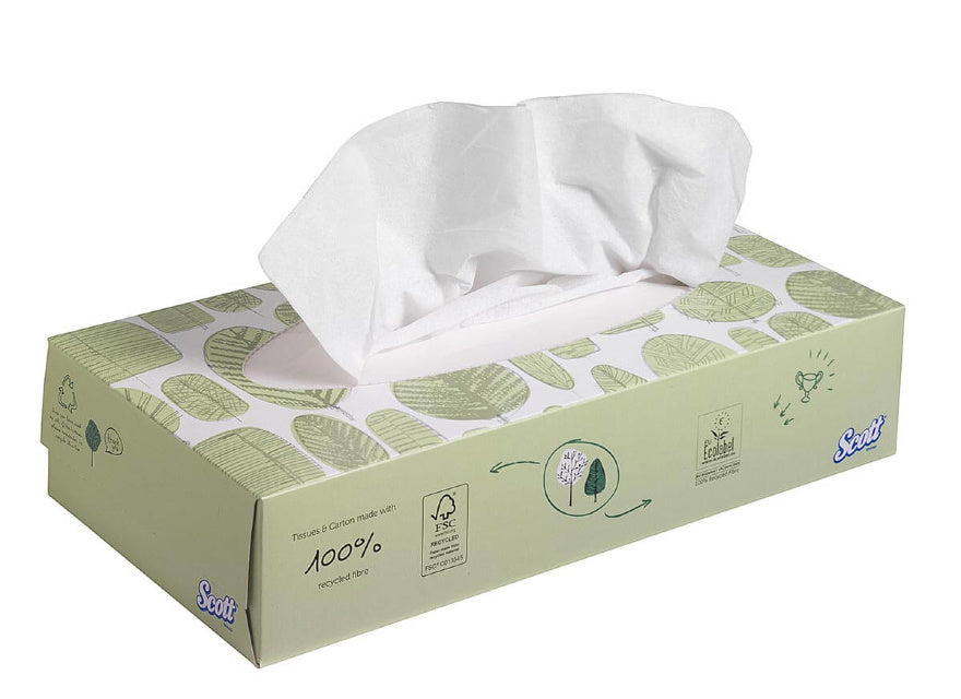 Șervețele faciale Scott 8837, 100 bucăți/pachet