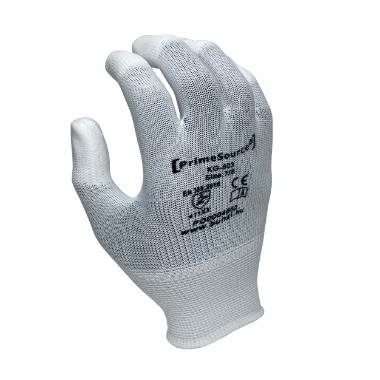Mănuși de protecție Prime Source, albe, imersie poliuretan