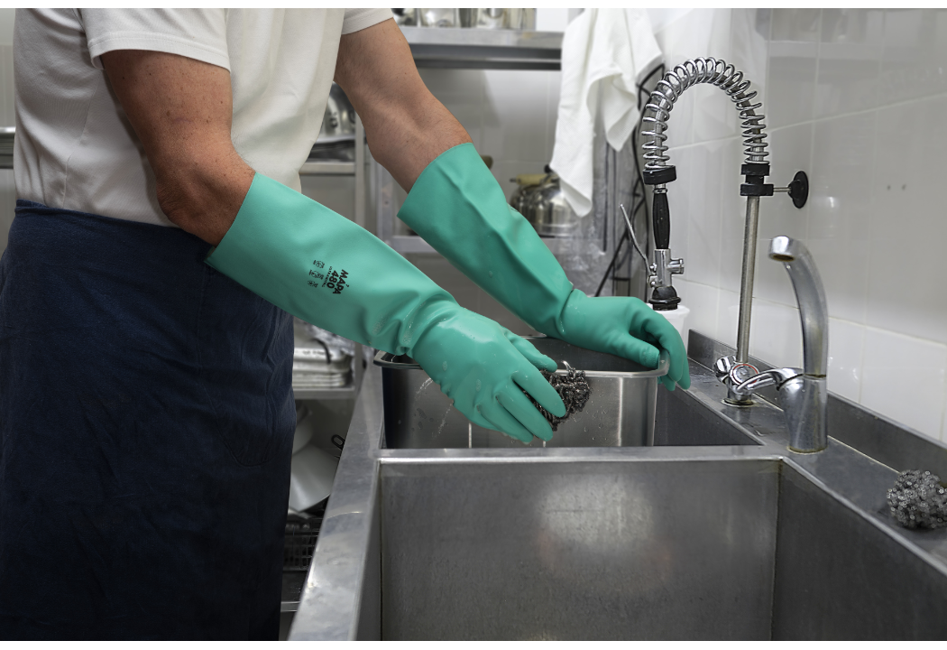 Mănuși protecție chimică Mapa Ultranitril 480