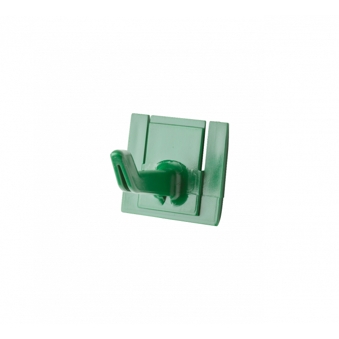 Mâner de rezervă cu cârlig de fixare, ABS, verde