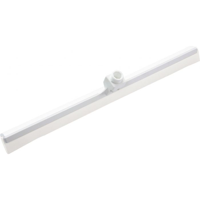 Racletă din cauciuc, medie, albă, aprobată pentru contact cu alimente, 620 x 35 x 105 mm