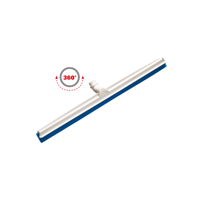 Racletă cu cauciuc schimbabil, albastră, cauciuc alimentar, 620 x 53 x 95 mm