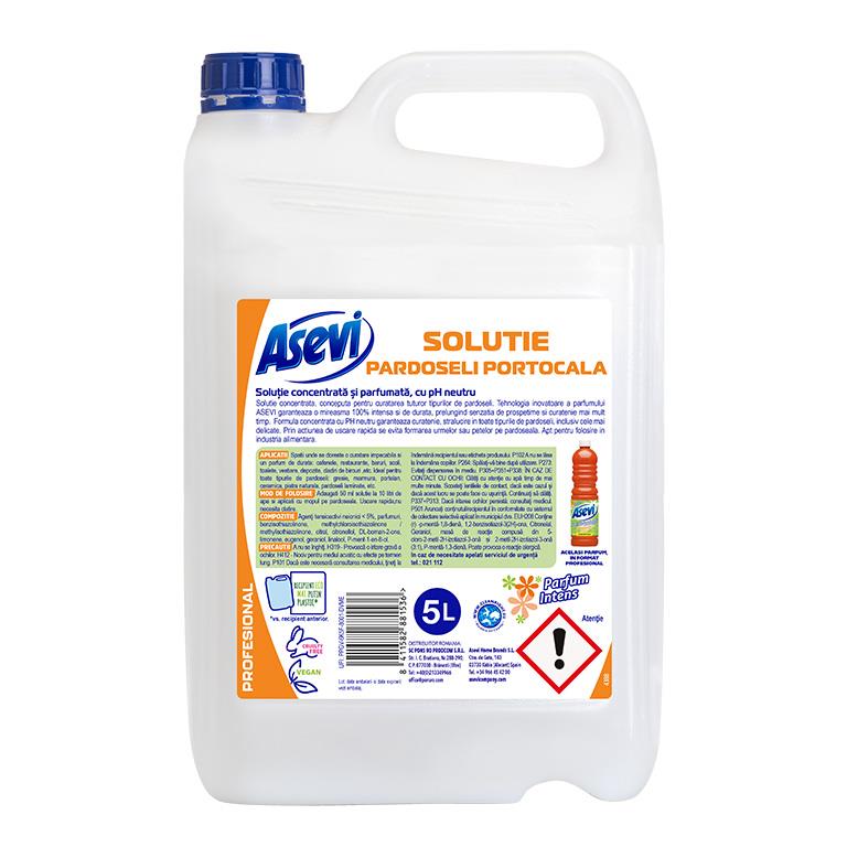 ASEVI Profesional - Detergent pardoseli portocală 5L