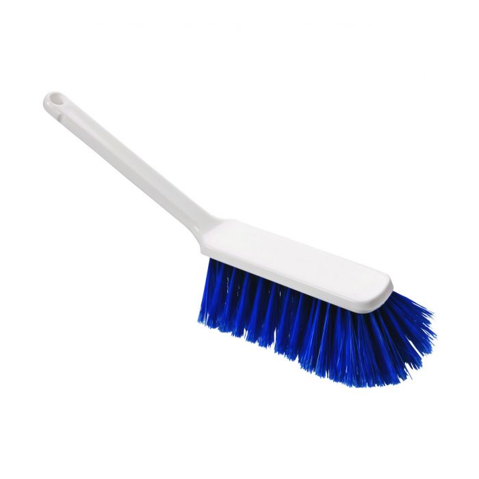 Perie de mână cu peri moi, 310 mm, albastră, pentru uz alimentar