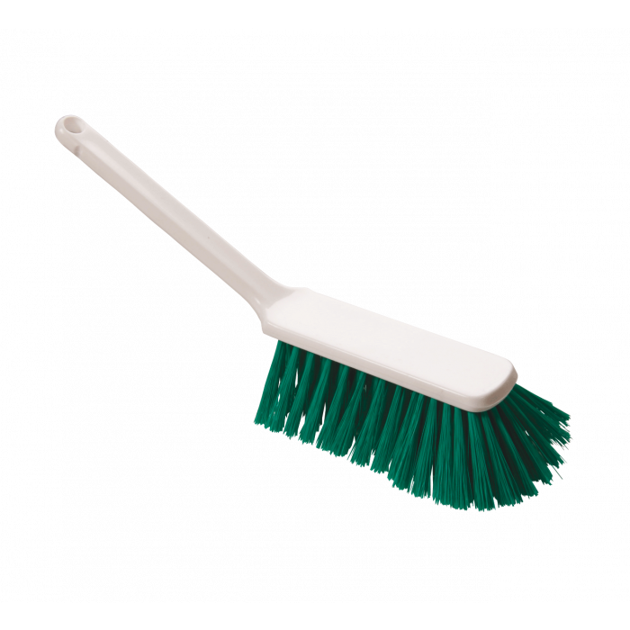 Perie de mână cu peri moi, 310 mm, verde, pentru uz alimentar