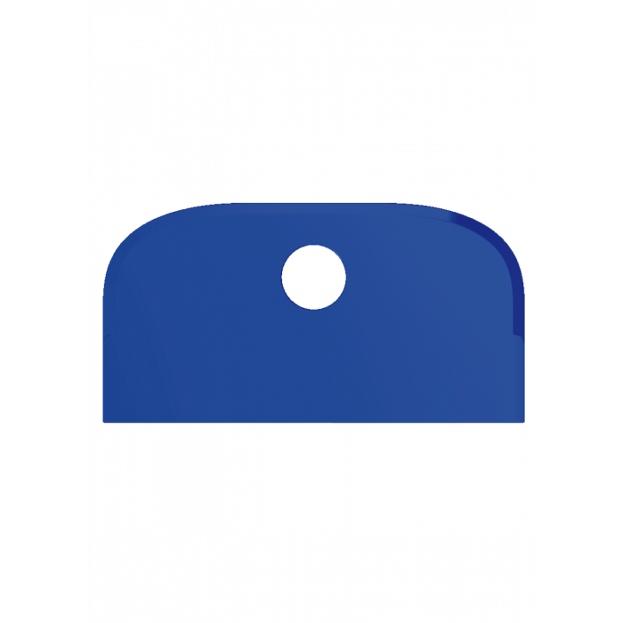 Racletă mare flexibilă, roșie, dimensiuni 230x120 mm, certificată HACCP