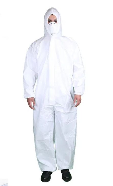 Combinezon de protecție de unică folosință, tip 5/6