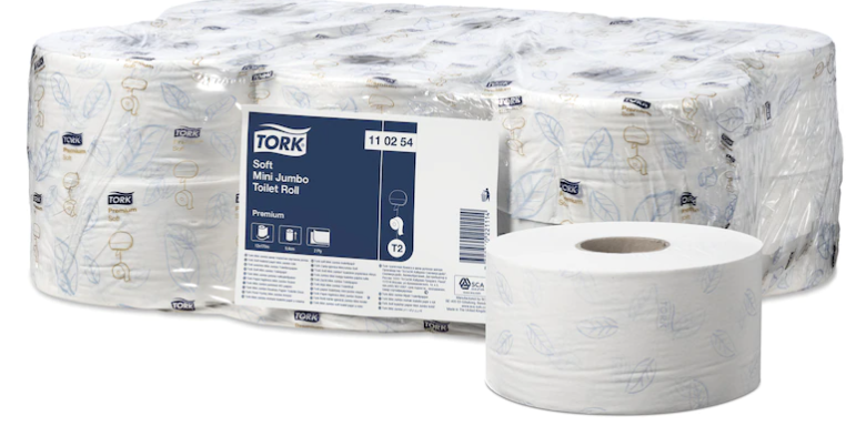 Rolă de hârtie igienică Tork Soft Mini Jumbo, 170m