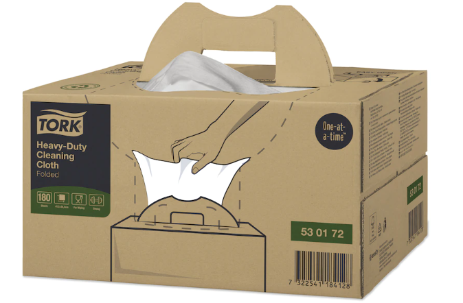 Lavete de curățare Tork rezistente, 180 bucăți/pachet