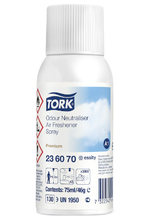 Odorizant spray Tork, neutralizare mirosuri, 75 ml