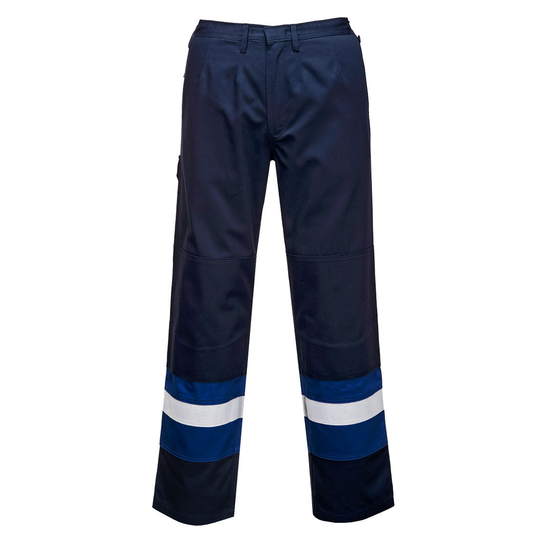 Pantaloni de protecție Portwest FR56 Bizflame Plus, Bleumarin/Albastru
