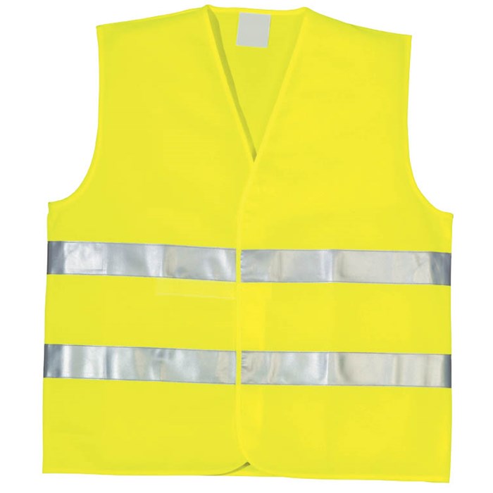 Vestă de vizibilitate ridicată KANES galben fluorescent