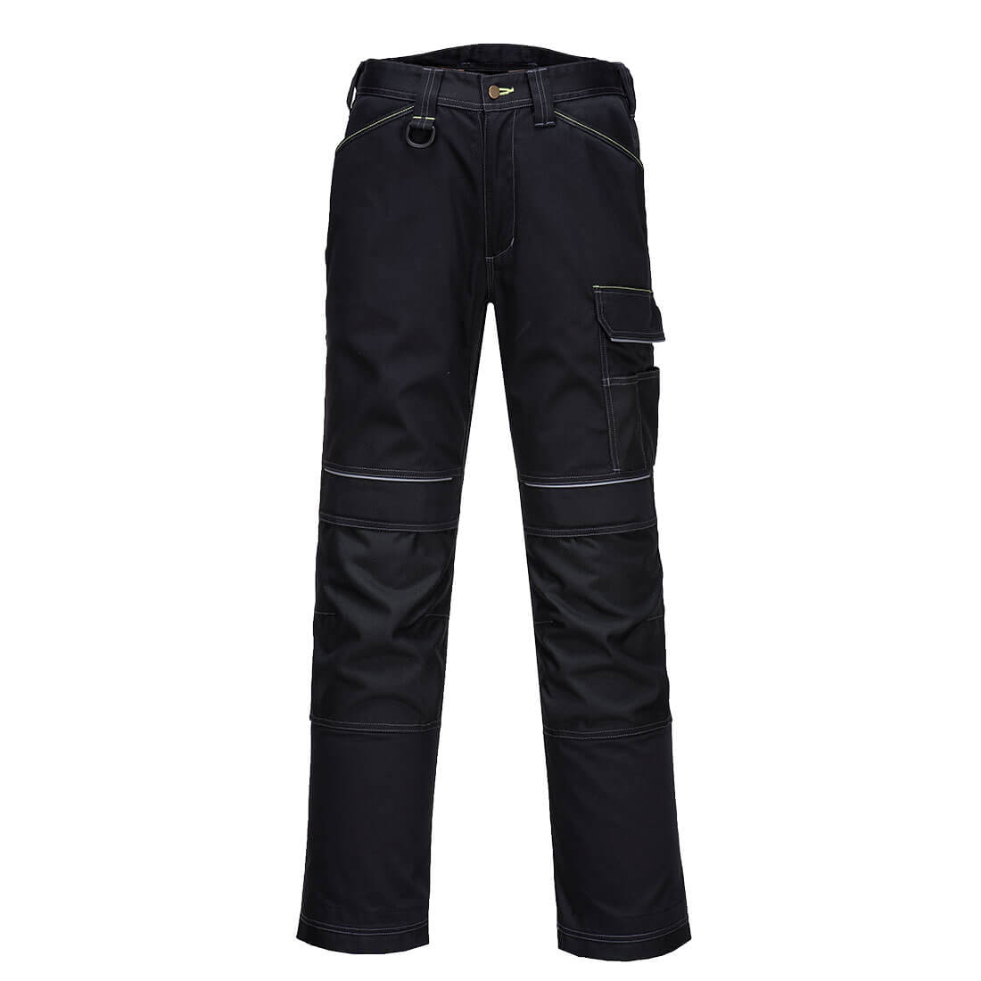 Pantaloni de protecție Portwest PW304 PW3 Stretch Ușori, Negrii