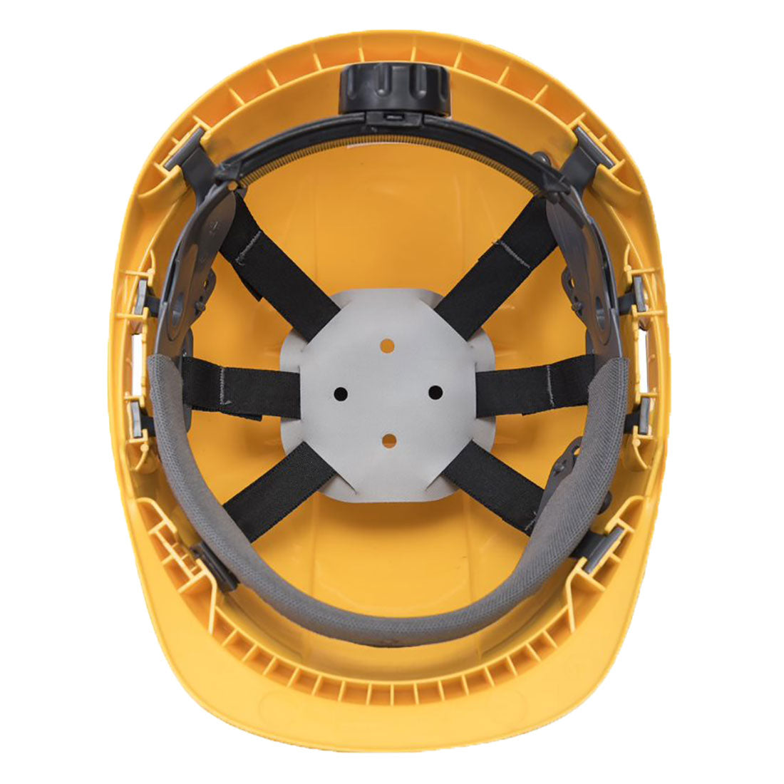 Cască cu PW54 Visor Endurance Plus galbenă