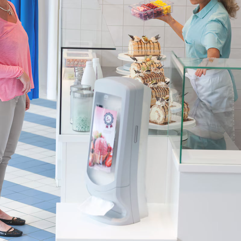 Dispenser pentru şerveţele de masă Tork Xpressnap , gri