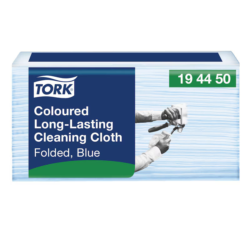Lavete profesionale pentru curățare Tork 194450 W8, albastre, 40 buc/pachet