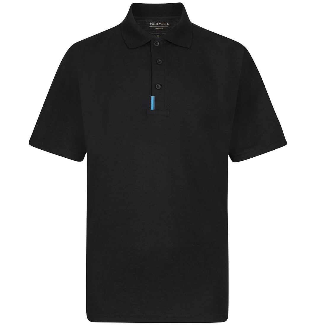 Tricou Polo Portwest T720 WX3, Negru