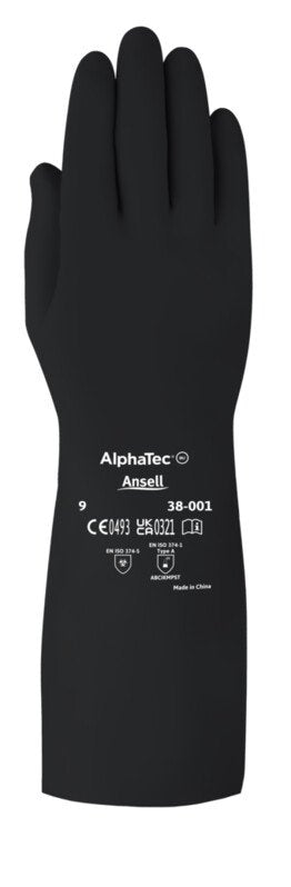 Mănuși protecție chimică Ansell AlphaTec 38-001
