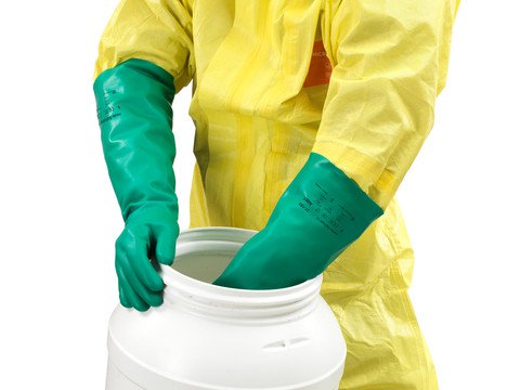 Mănuși protecție chimică Ansell AlphaTec Solvex 37-185