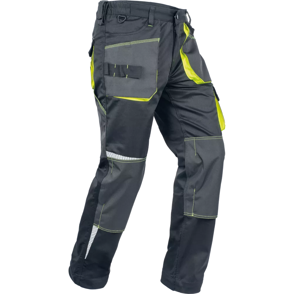 Pantaloni de lucru stretch Cerva Emerton vedere laterală disponibili la Bunzl România