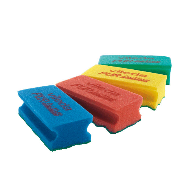 Burete de curățare PurActive galben textură delicată 150mm x 70mm