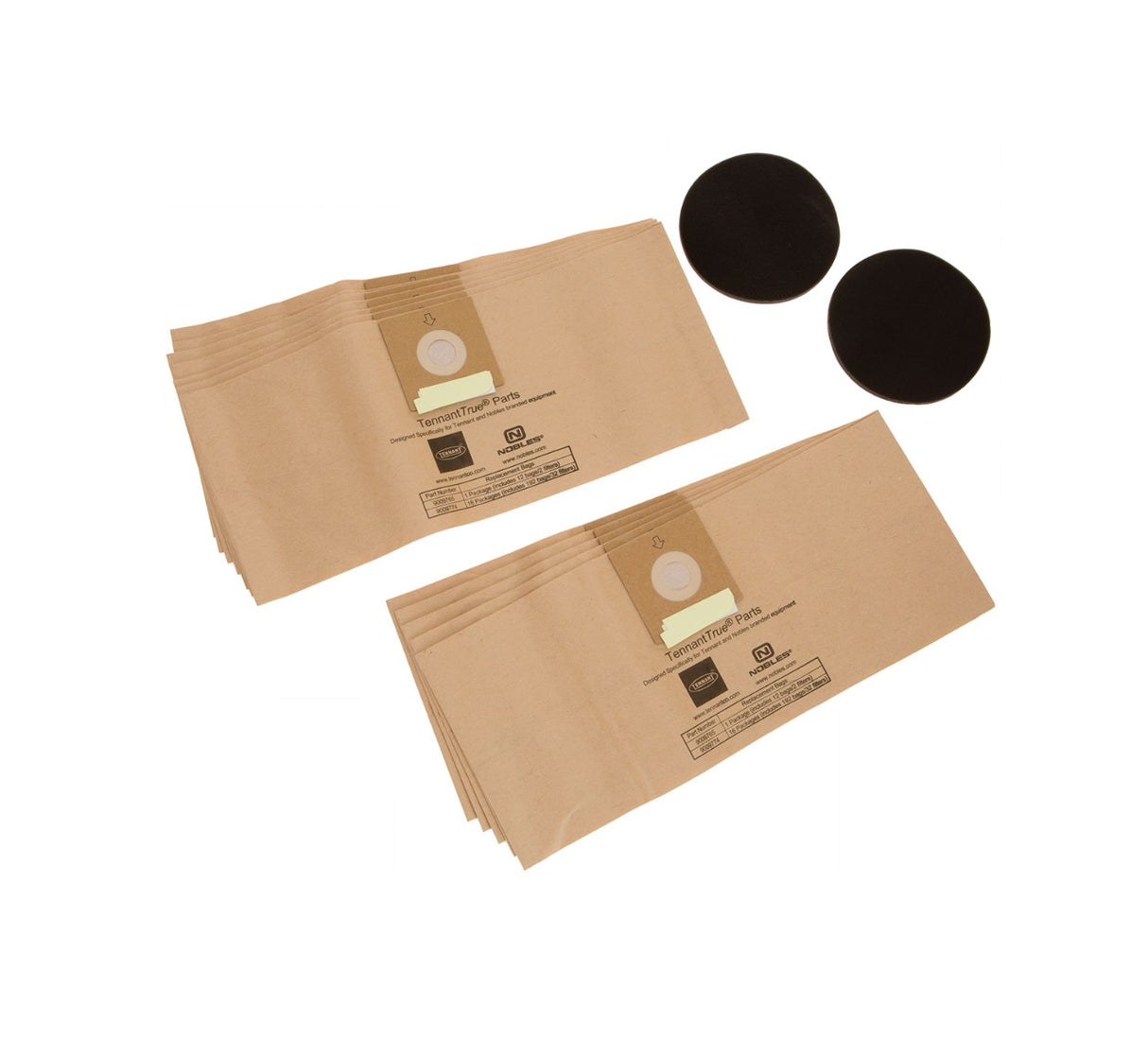 Saci hârtie pentru aspirator V3, set 12 bucăți + 2 filtre