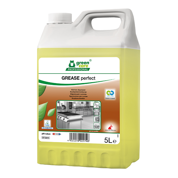 GREASE perfect - Detergent EcoLabel pentru eliminarea grăsimii de bucătărie 5L