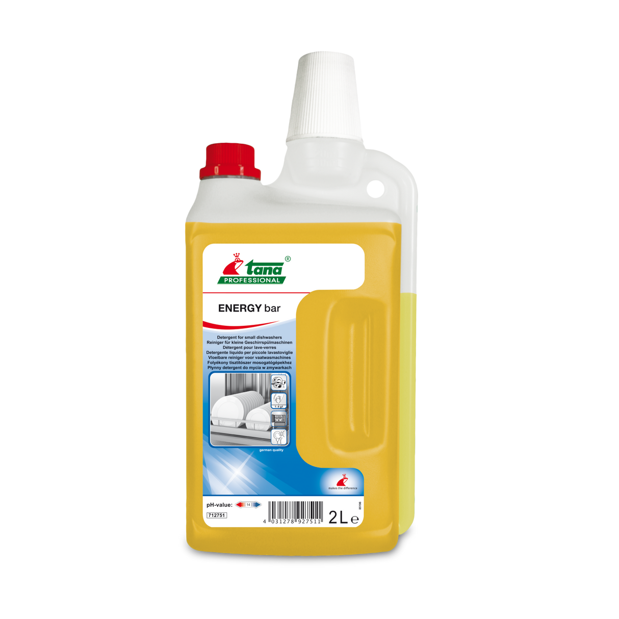 ENERGY bar - Detergent pentru mașini de spălat vase de mici dimensiuni 2L