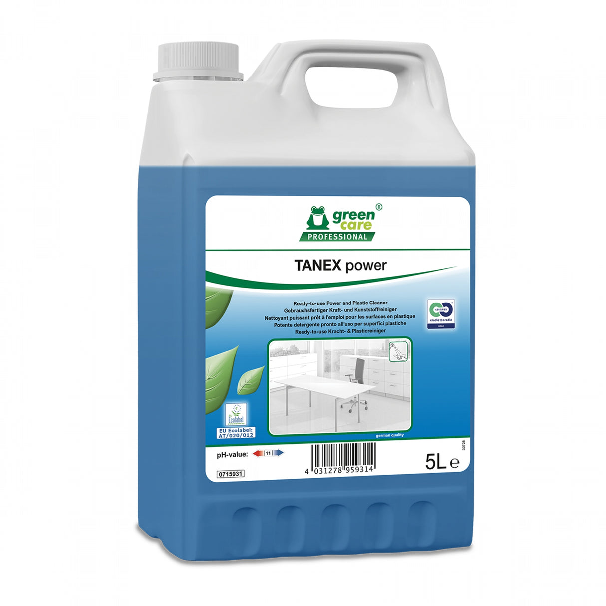 TANEX power - Agent de curățare EcoLabel gata de utilizare 5L