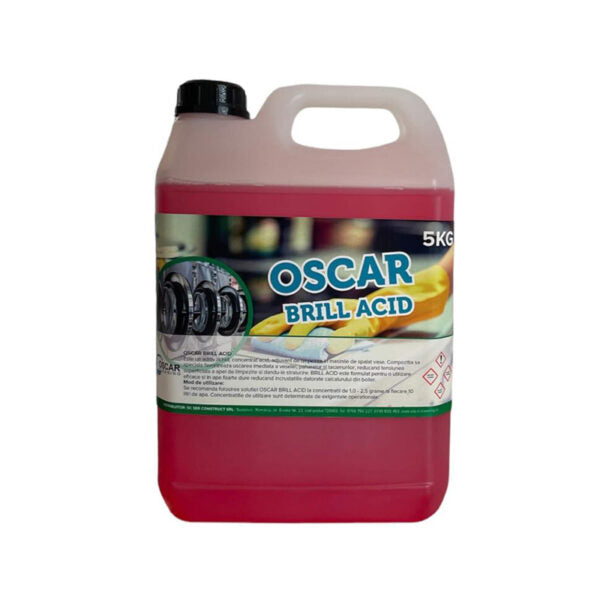 Oscar Brill Acid - Agenți de clătire pentru mașinile de spălat vase eficient pentru orice duritate a apei