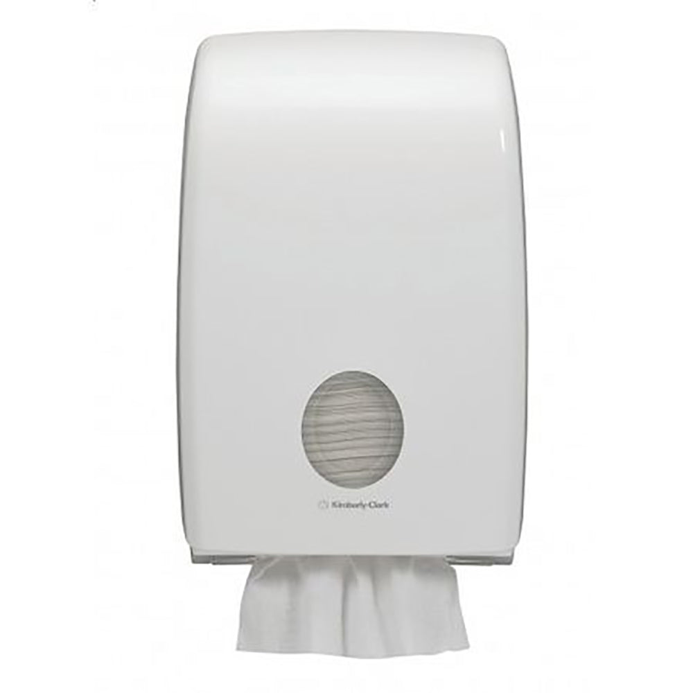 Dispenser prosop hârtie interfold alb Aquarius 6945