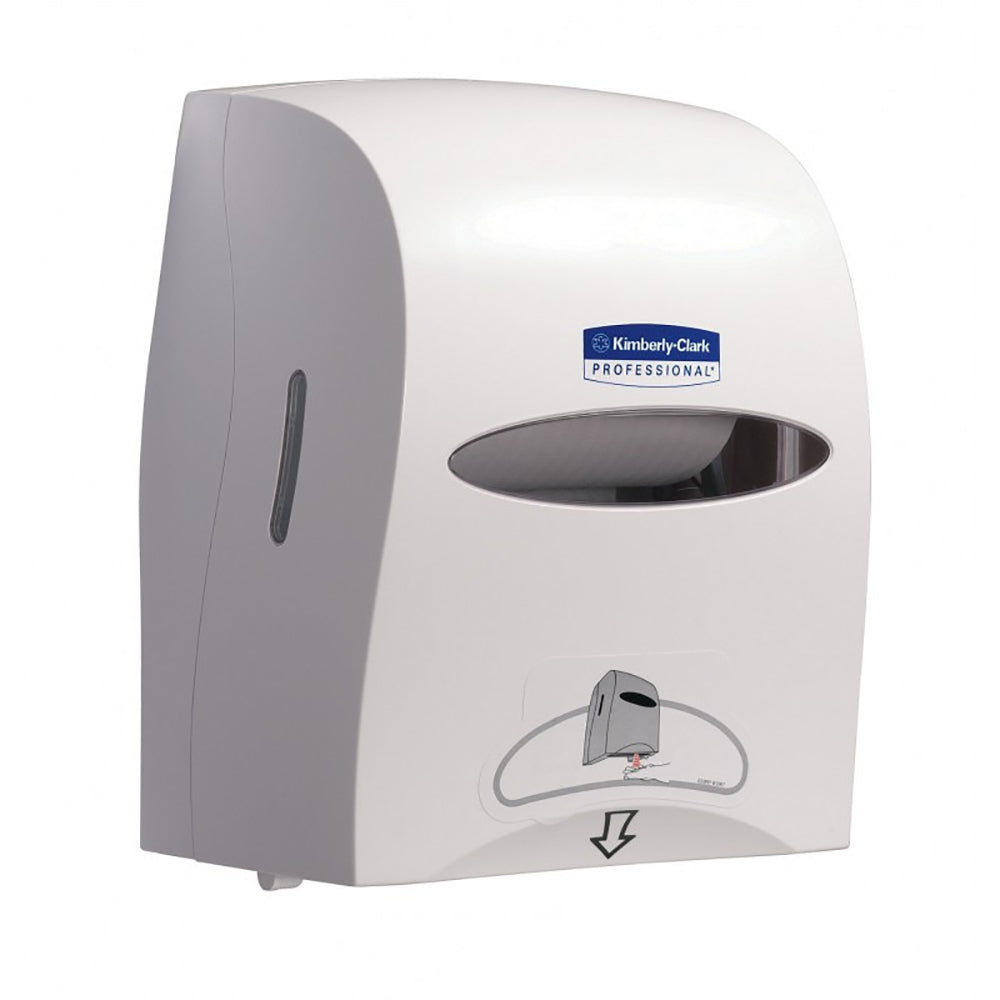 Dispenser prosop hârtie rola Kimberly-Clark Professional 9960 alb, cu senzor