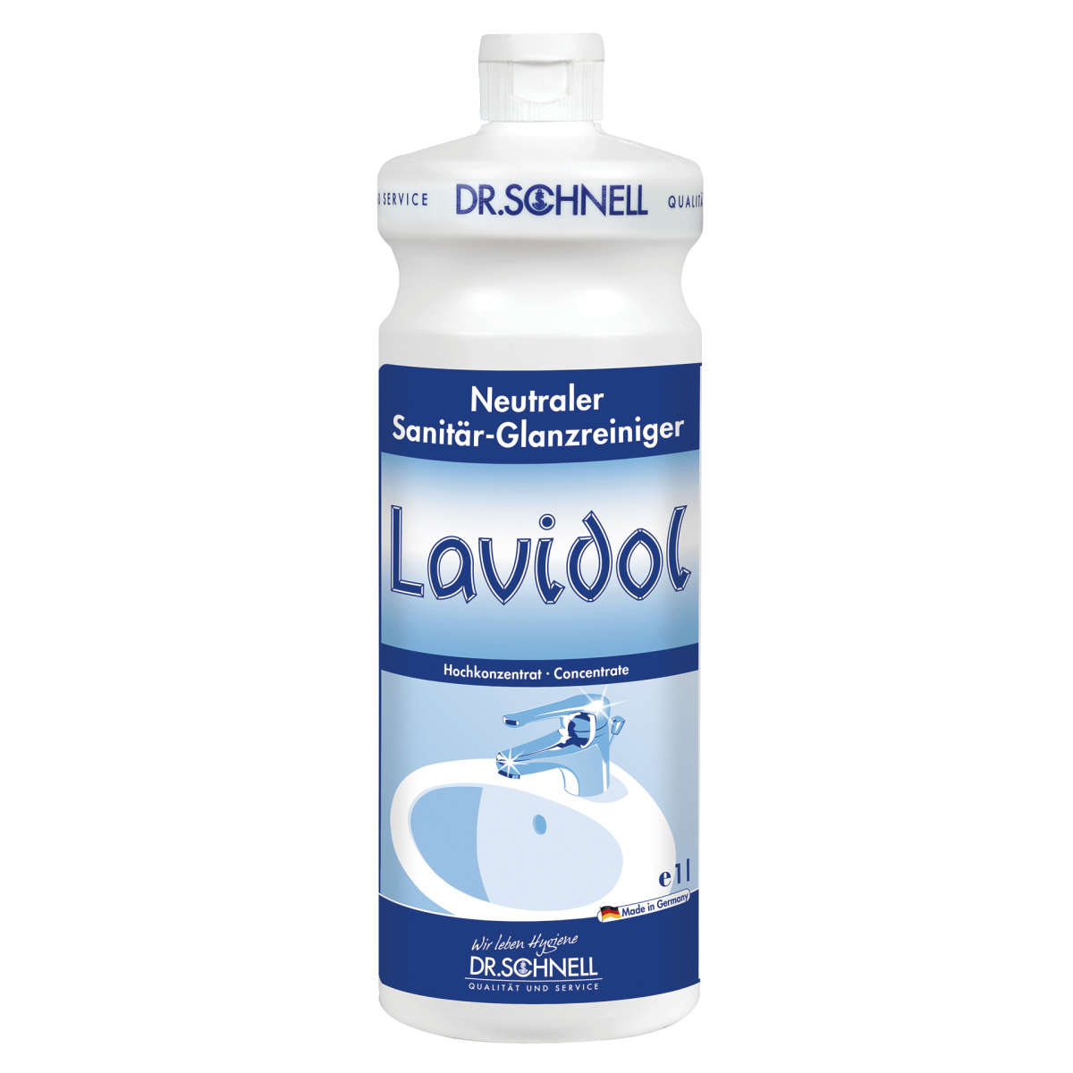 LAVIDOL - Agent de curăţare sanitar neutru, generator de luciu 1000ml