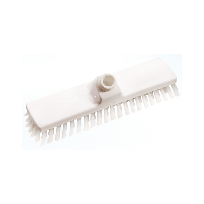 Ștergător dur cu peri PBT transparenți, 300x70x110 mm, certificat HACCP