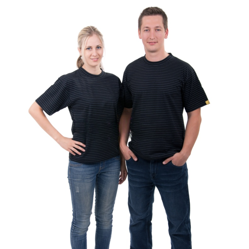 Tricou ESD mânecă scurtă negru