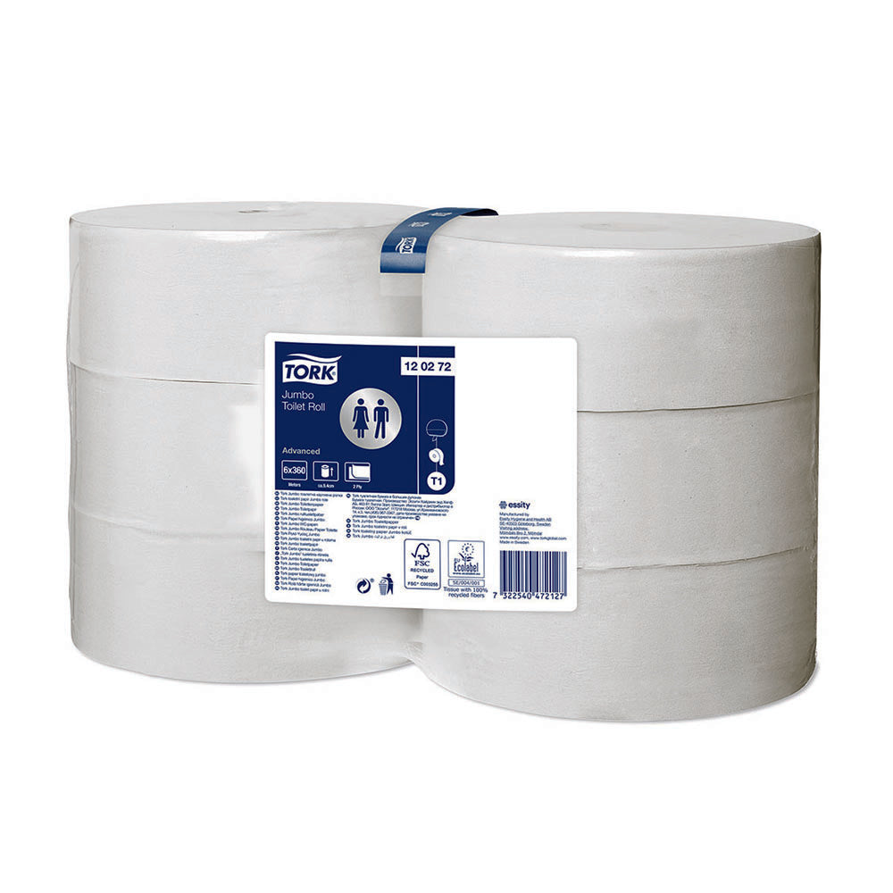 Rolă de hârtie igienică Tork Jumbo Advanced, 360m