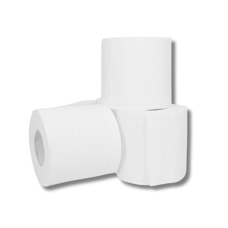 Hârtie igienică Techline, pachet de 12 role, 2 straturi