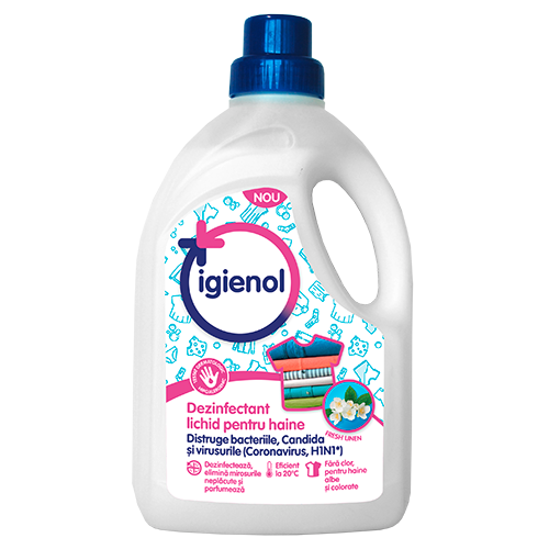 Igienol dezinfectant haine, Fresh, 1.5 litri