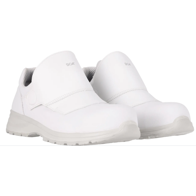 Pantofi de protecţie albi JALAS CLEAN 1455 – sistem BOA, S3S, SR, FO