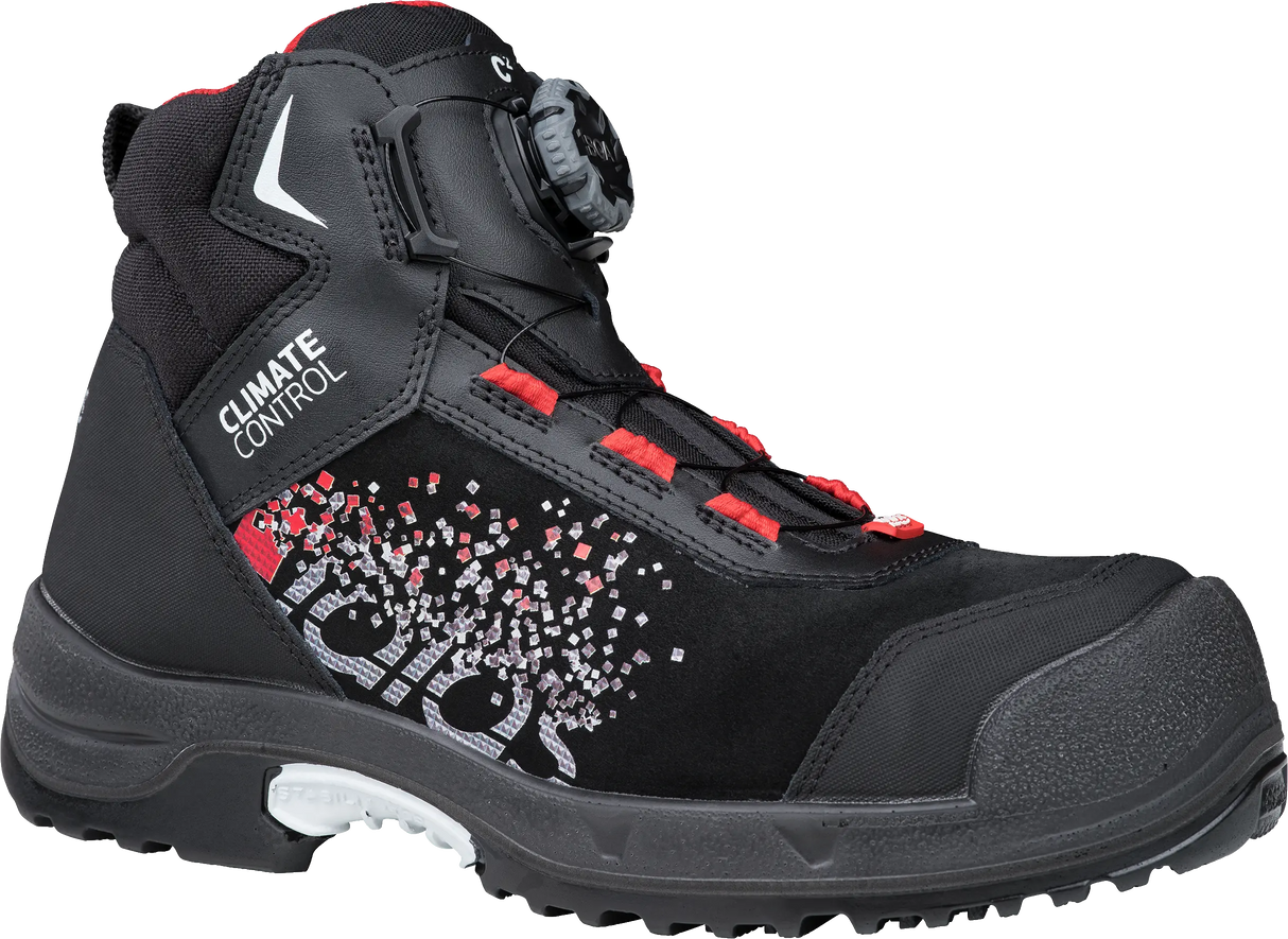 Bocanci de protecție JALAS Zenit 2718 negru și rosu