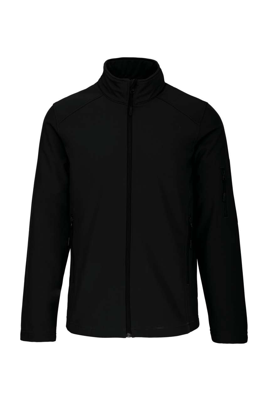 Jachetă Softshell Kariban KA401 Bărbați Negru