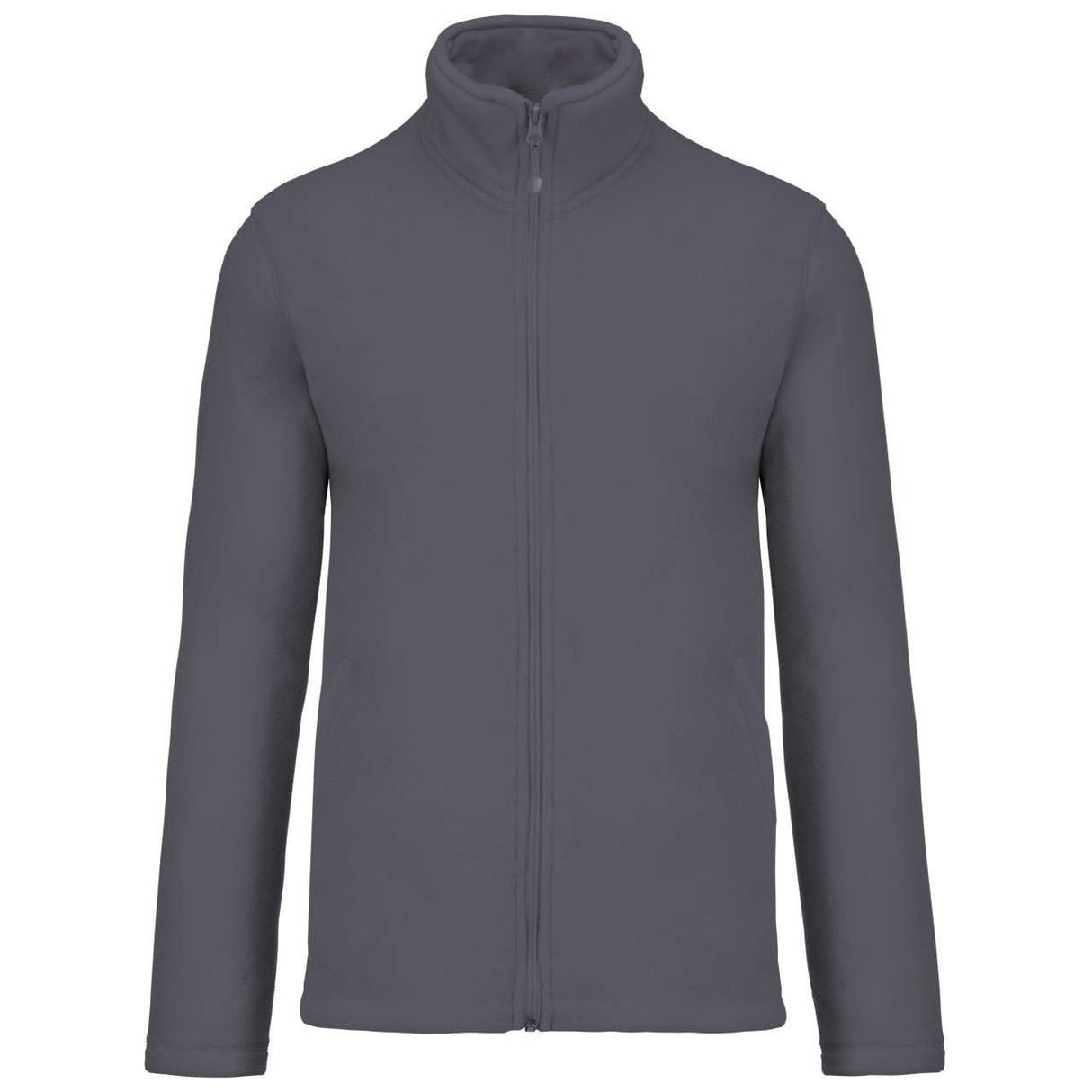 Jachetă Microfleece Kariban KA911 FALCO Unisex Gri